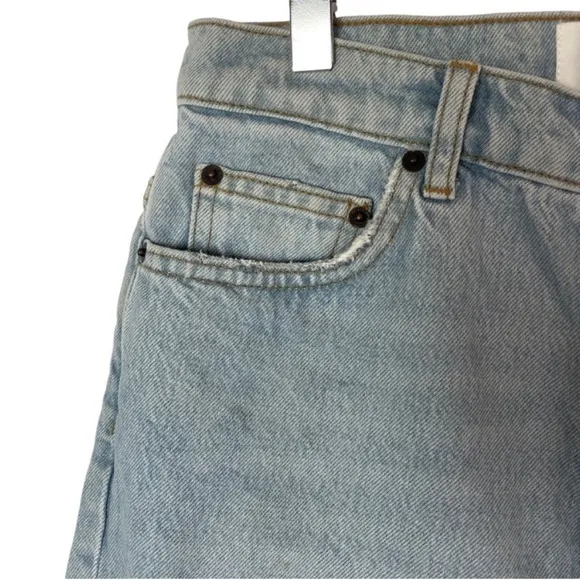 Reformation Jeans Tahoe Destroyed high rise denim shorts 25Style No. 18528