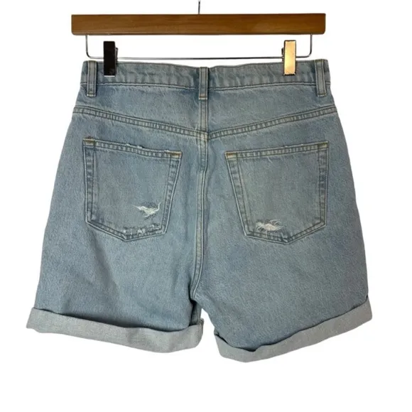 Reformation Jeans Tahoe Destroyed high rise denim shorts 25Style No. 18528