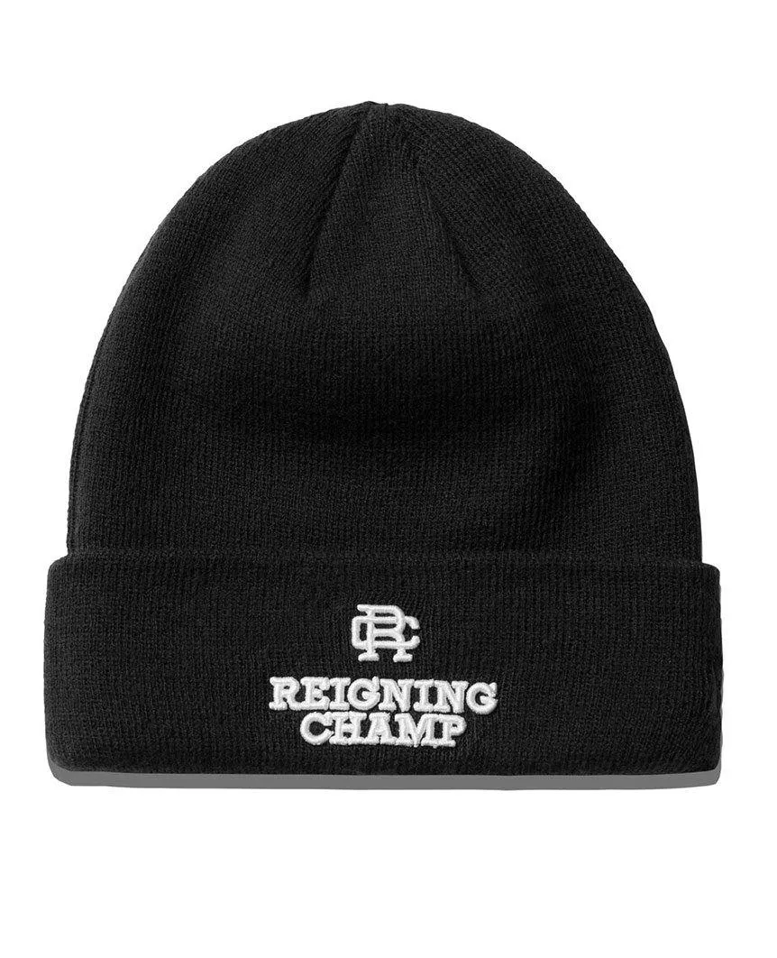 Reigning Champ X New Era  Beanie Black