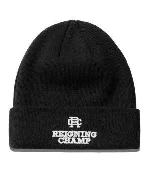 Reigning Champ X New Era  Beanie Black