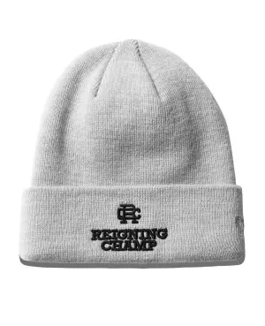 Reigning Champ X New Era Beanie Heather Grey