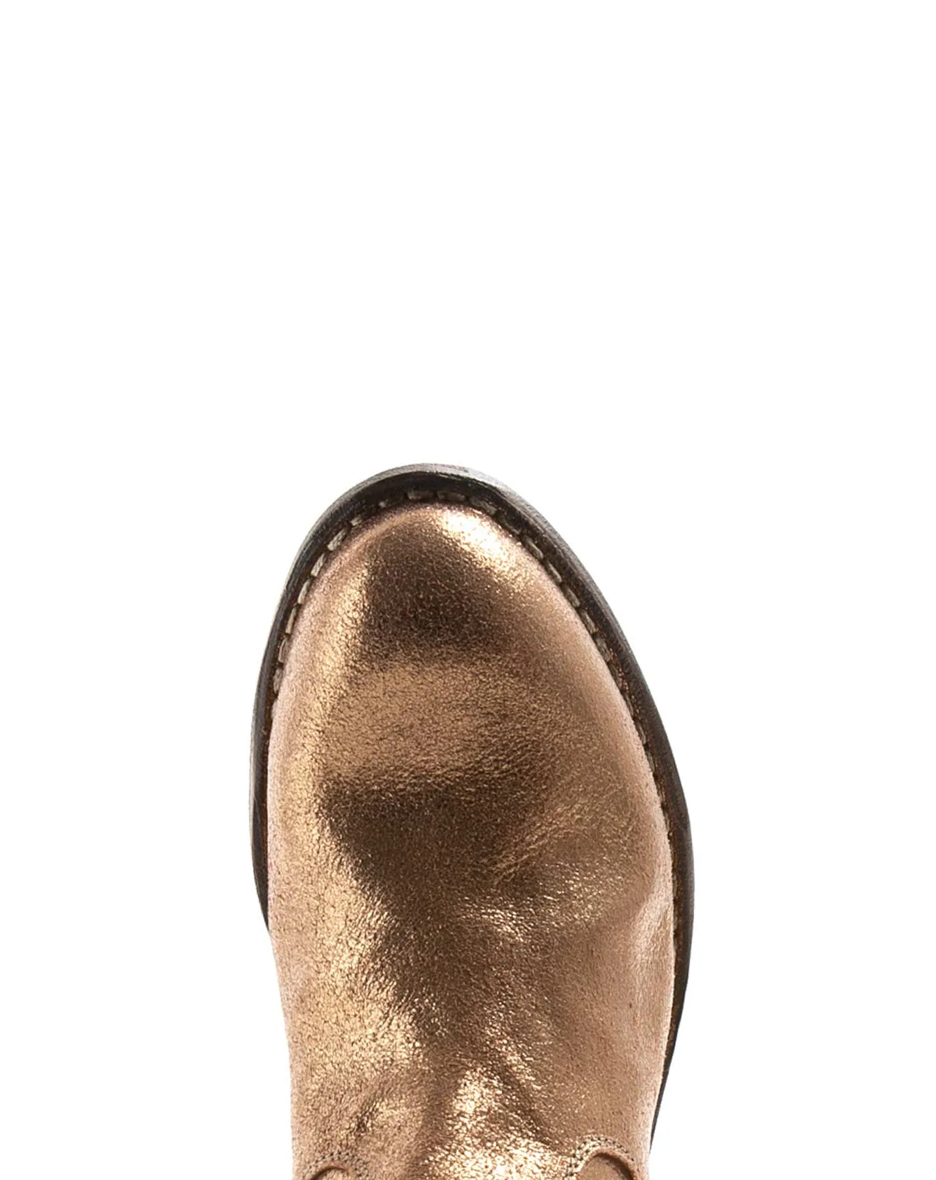 REN Gold Leather Boots