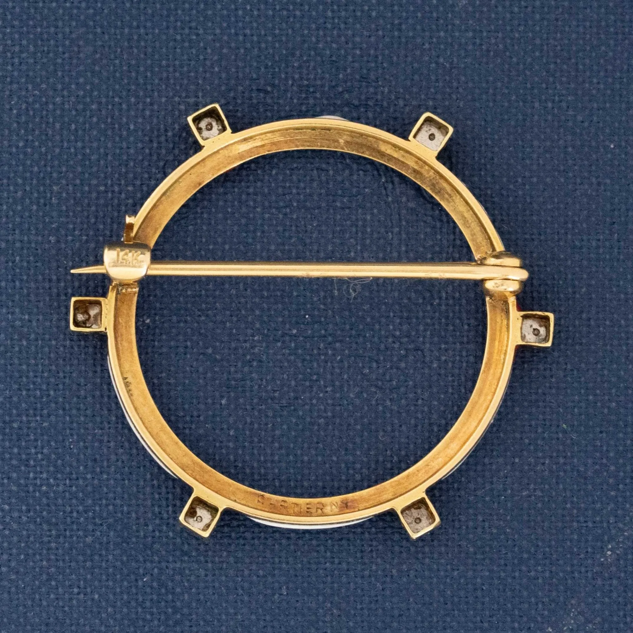 Retro Nautical/Mariner Themed Brooch by Cartier
