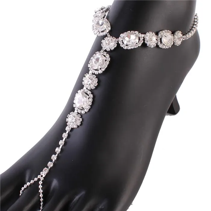 Rhinestones Oval With Ring