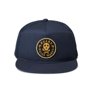 Roark Station Trucker Snapback Hat Dark Navy
