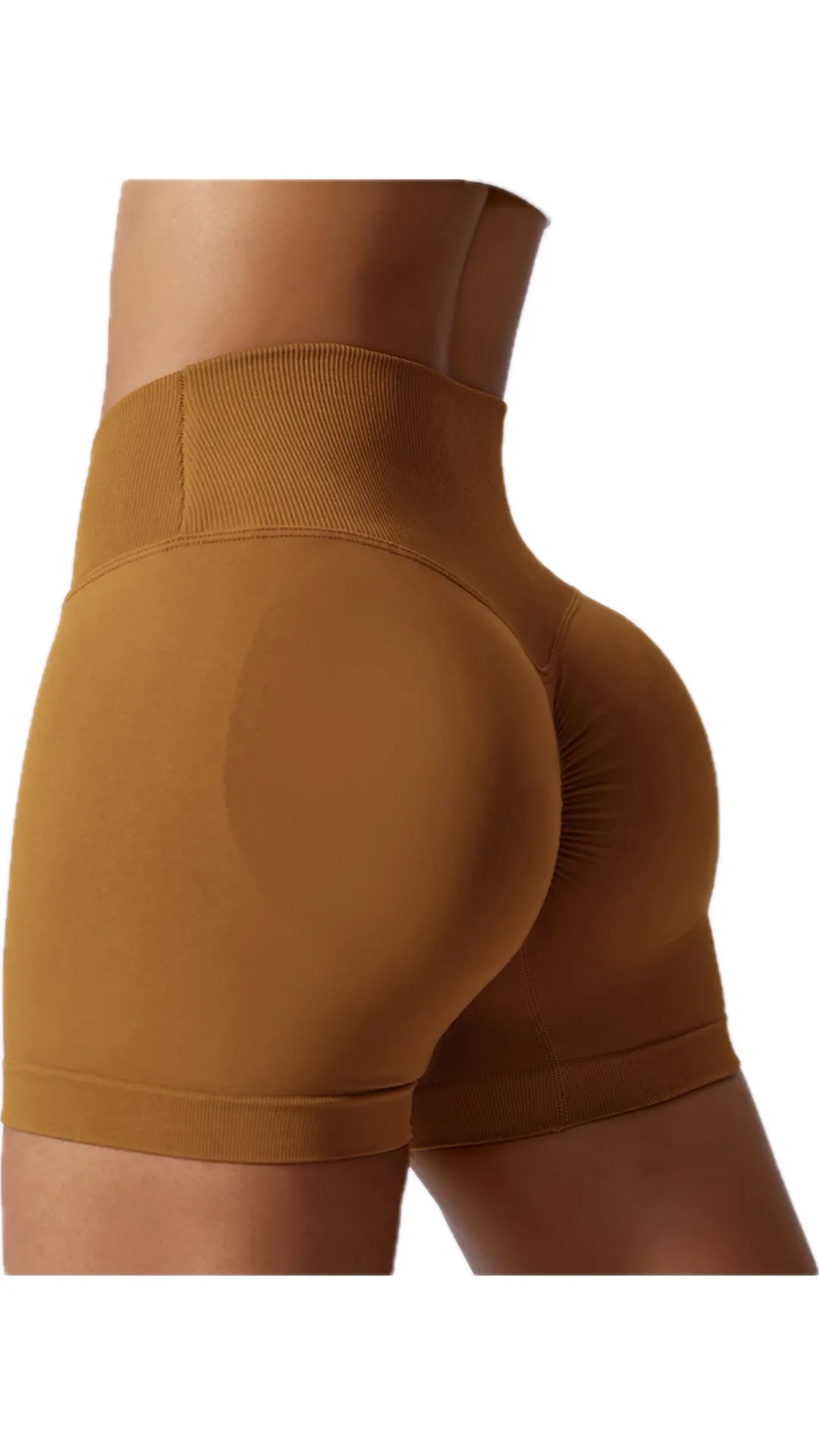 Rosa Bike Shorts | Brown