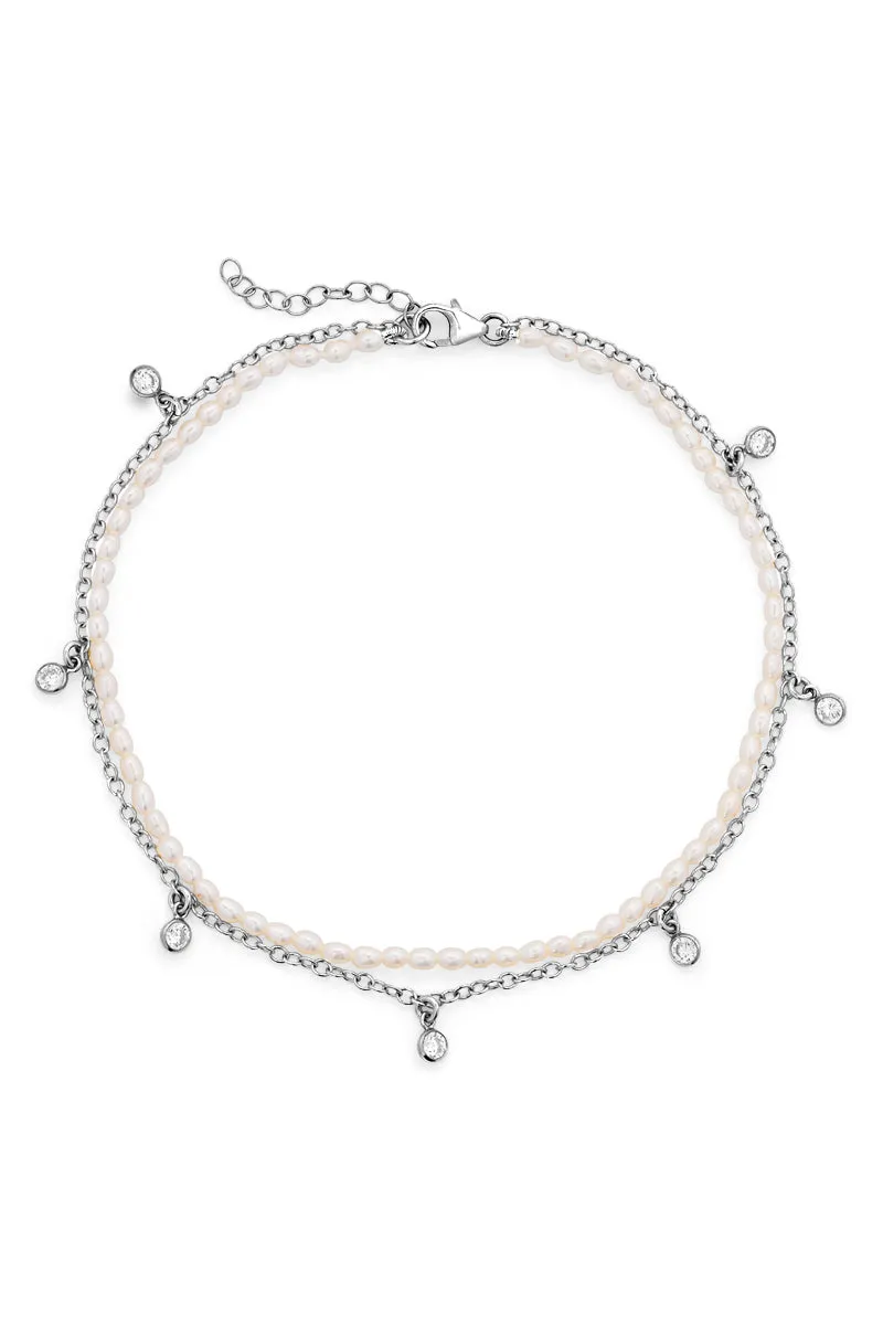 Rose Double Anklet