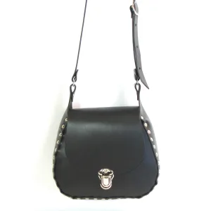 RP84  Large Studded Crossbody Shoulder Bag
