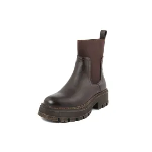 Rugged Lug Sole Ankle Booties