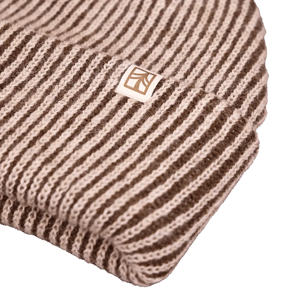 Rustek Alpaca Stripe Beanie
