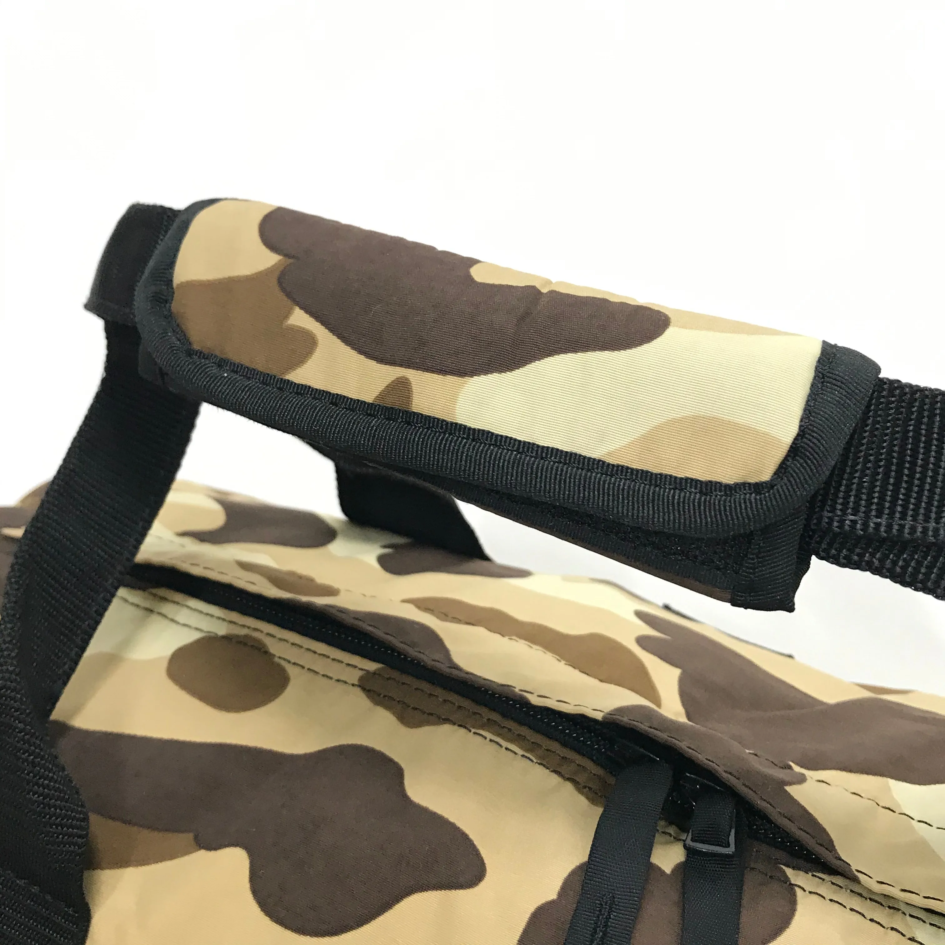 [S] A Bathing Ape Bape Camo Camo Mini Duffle Bag Brown