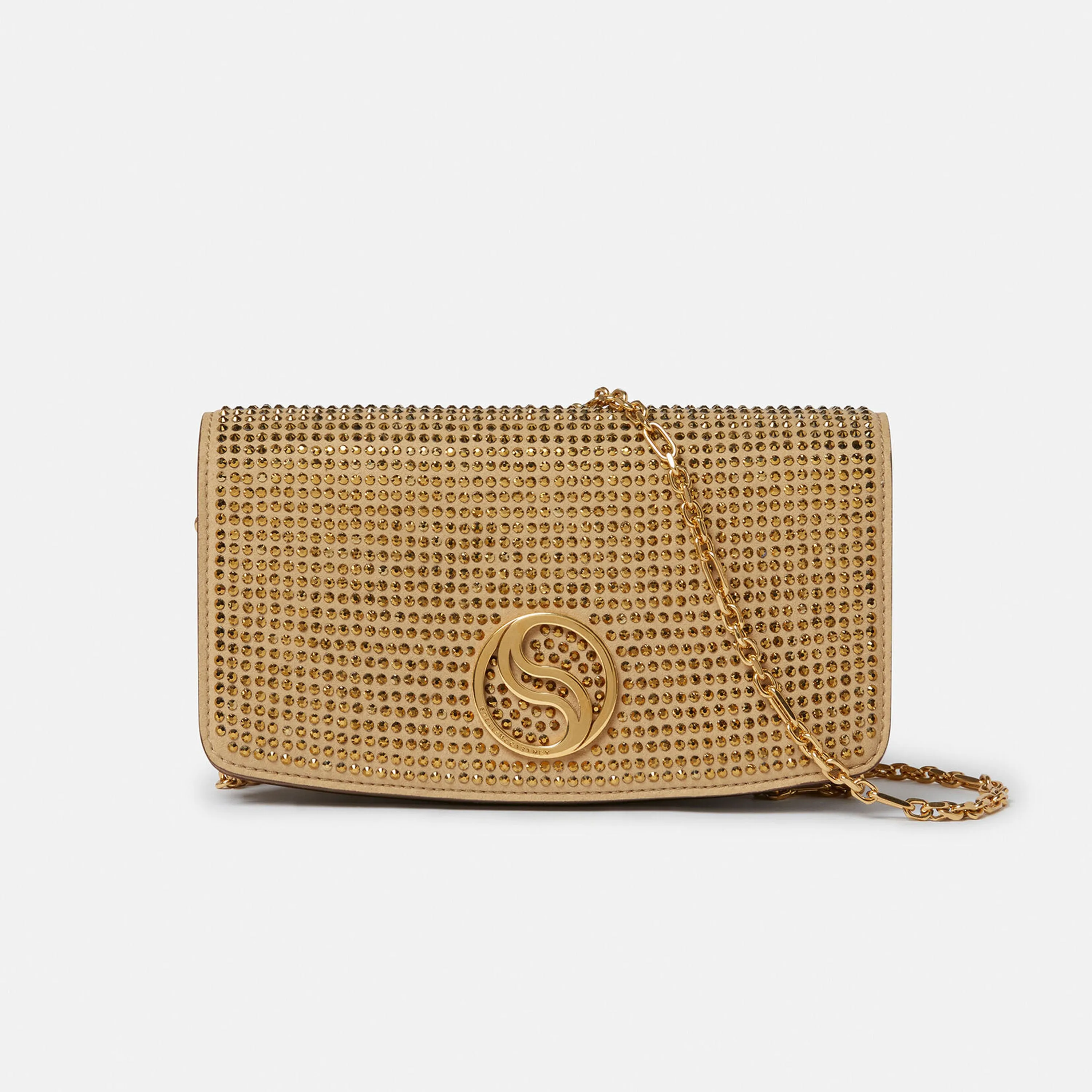 S-Wave Sequinned Wallet on Strap