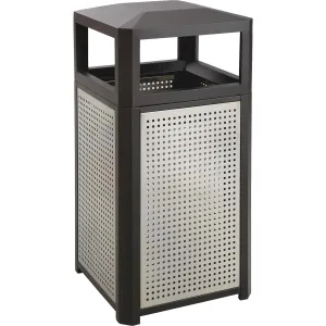 Safco Evos Series Steel 38-gal Waste Receptacle