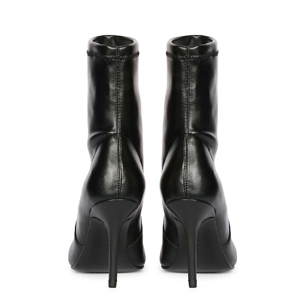 Saint Jaime Stretch Napa Leather Stiletto Heel Ankle Boots