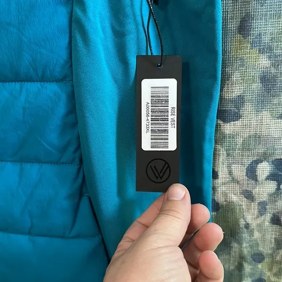 SAVVI Rise Vest Mineral Blue XL