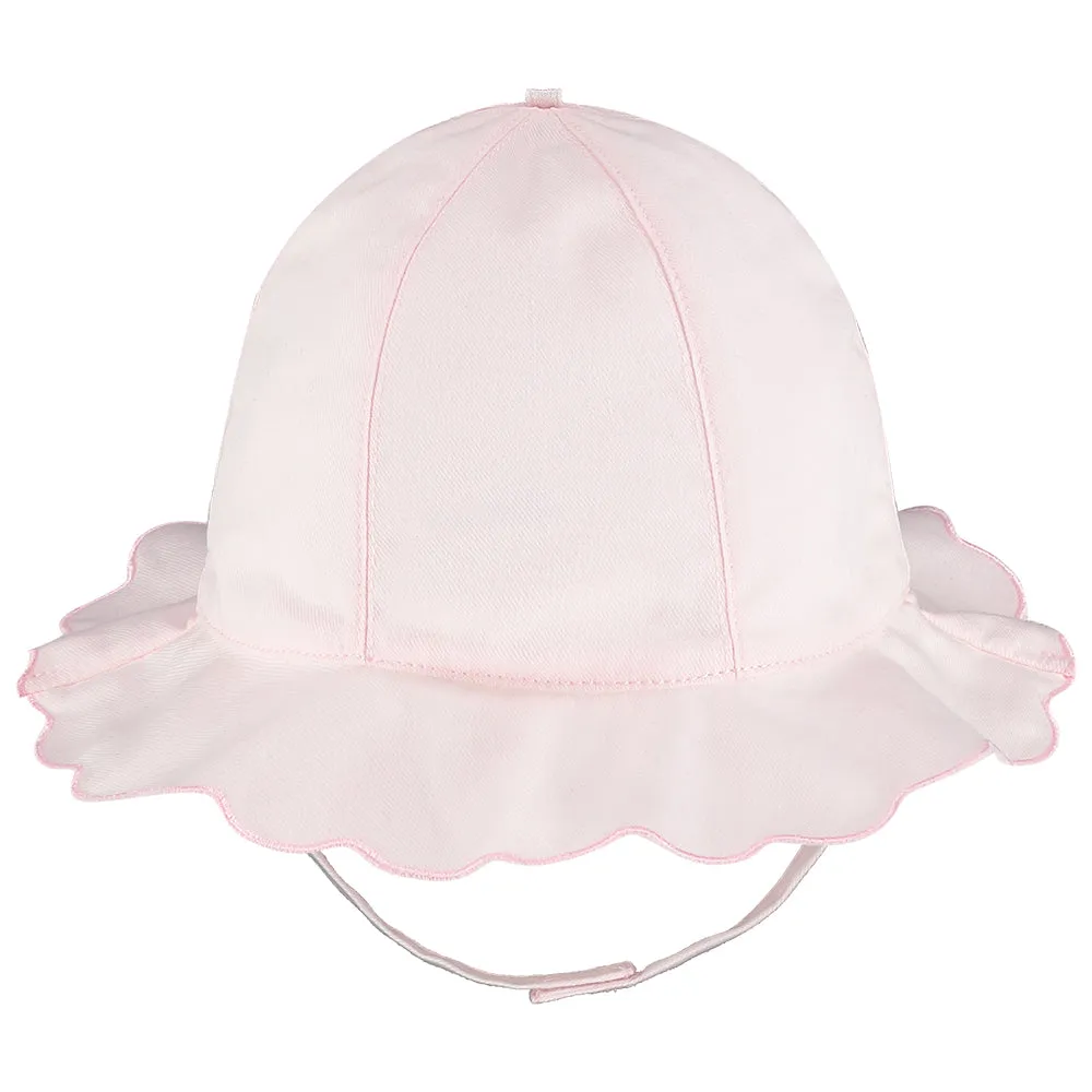 Shayla Pink Baby Girls Sunhat