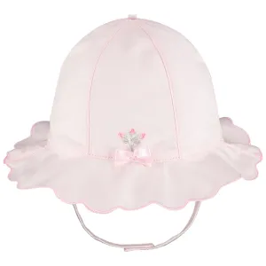 Shayla Pink Baby Girls Sunhat