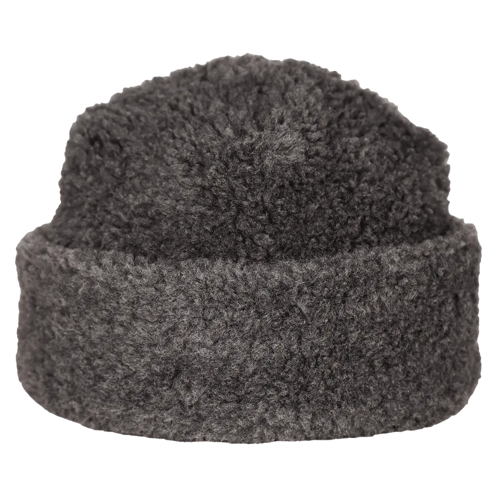 SherpTek V2 100% Merino Wool 'Sherpa' Beanie | Charcoal