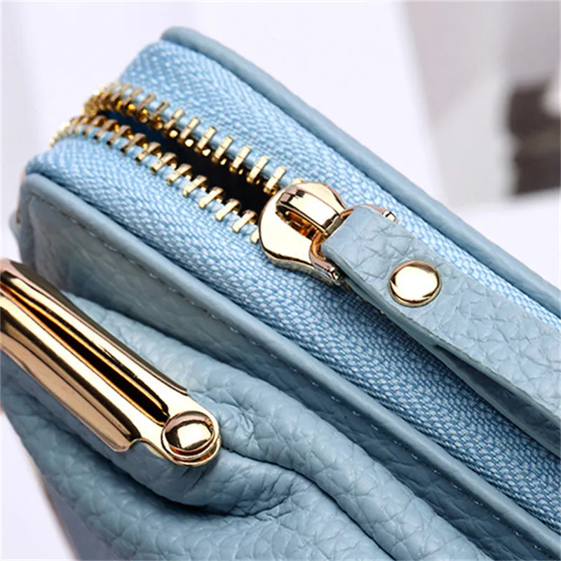 Simple Fashion Style Large-Capacity Solid Color Crossbody Bag