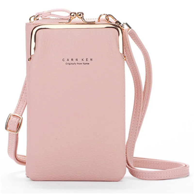 Simple Fashion Style Large-Capacity Solid Color Crossbody Bag