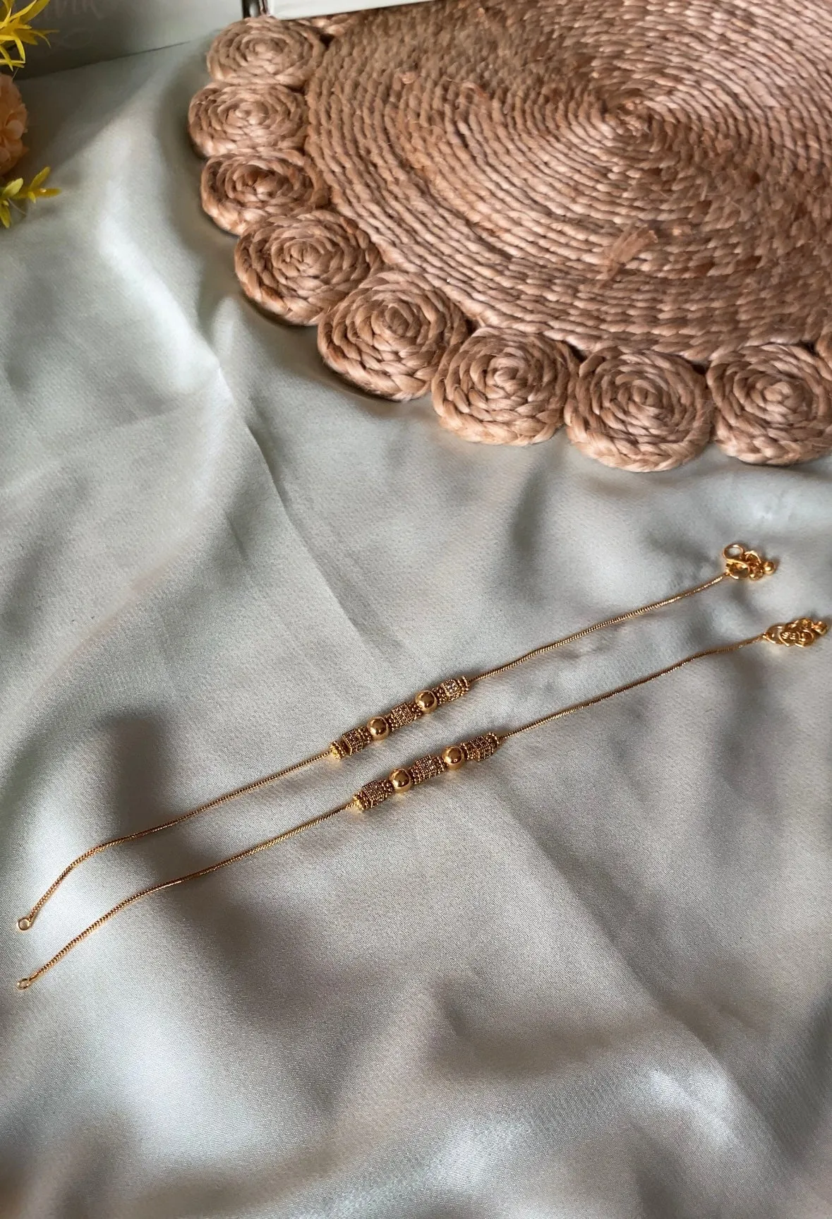 Simple Ghungroo Box Anklets