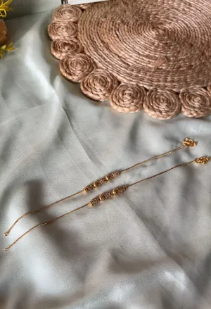 Simple Ghungroo Box Anklets