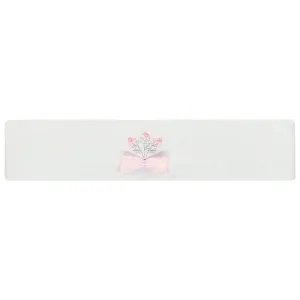 Skyla White Baby Hairband