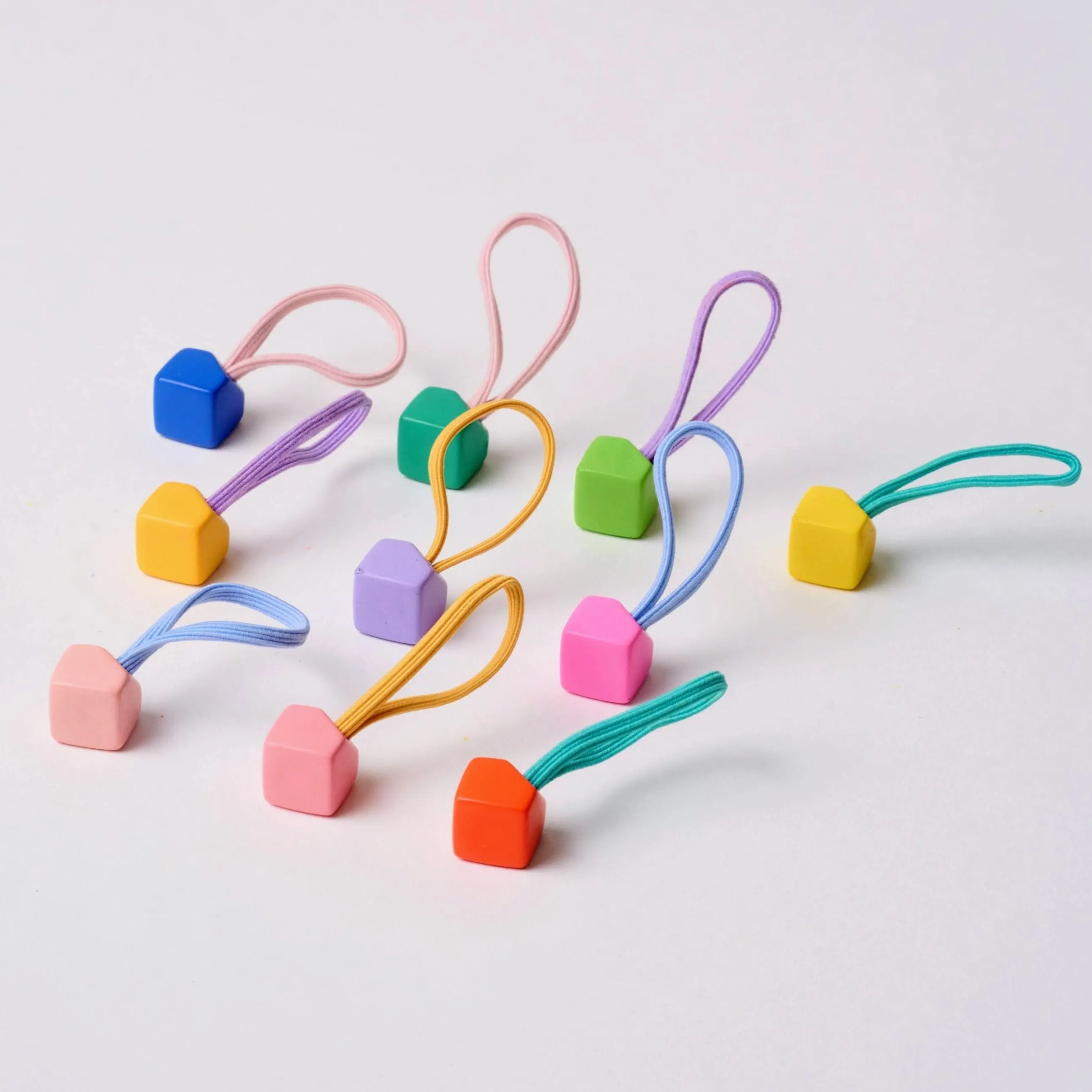 Small Hair Ties Multicolor (Set of 10)