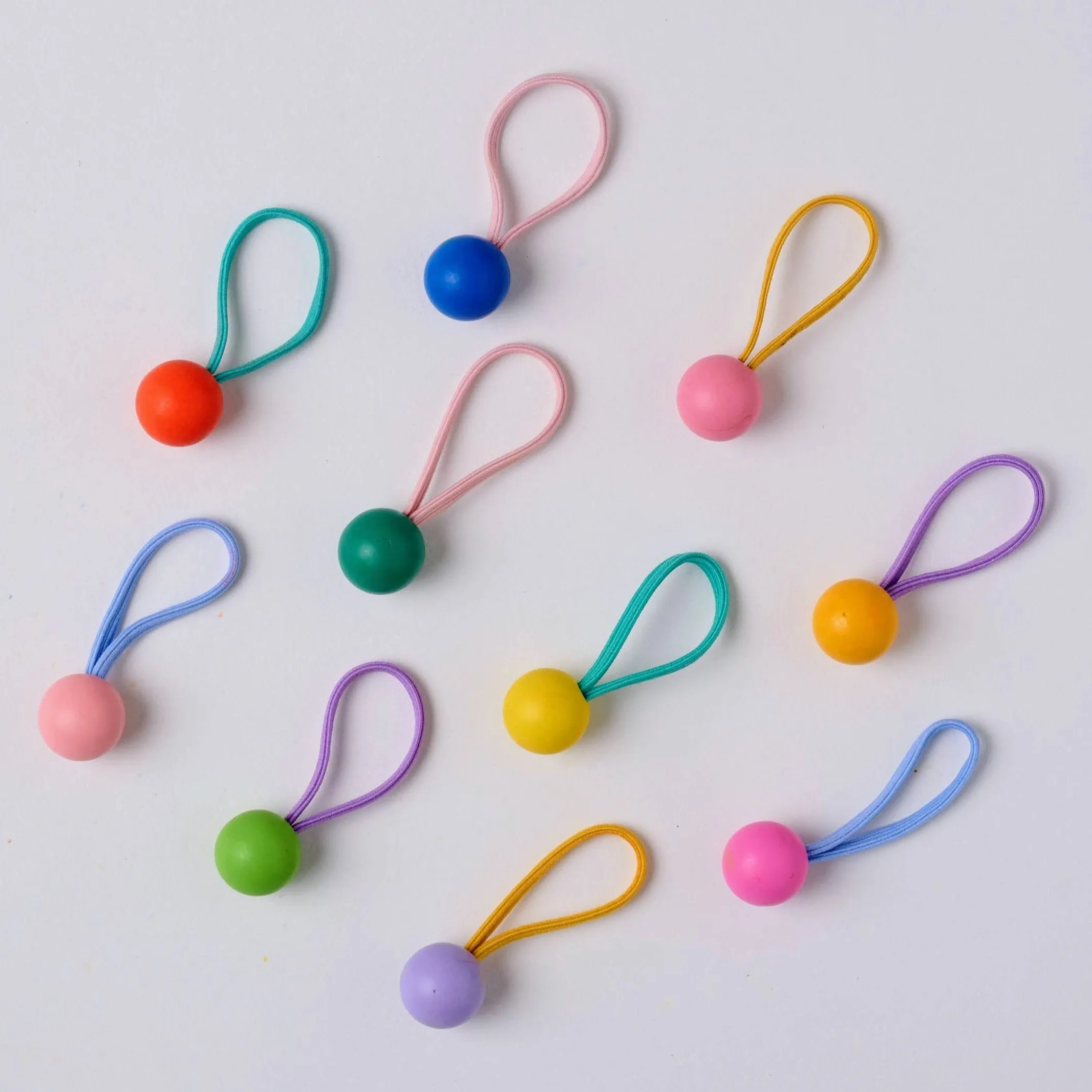 Small Hair Ties Multicolor (Set of 10)