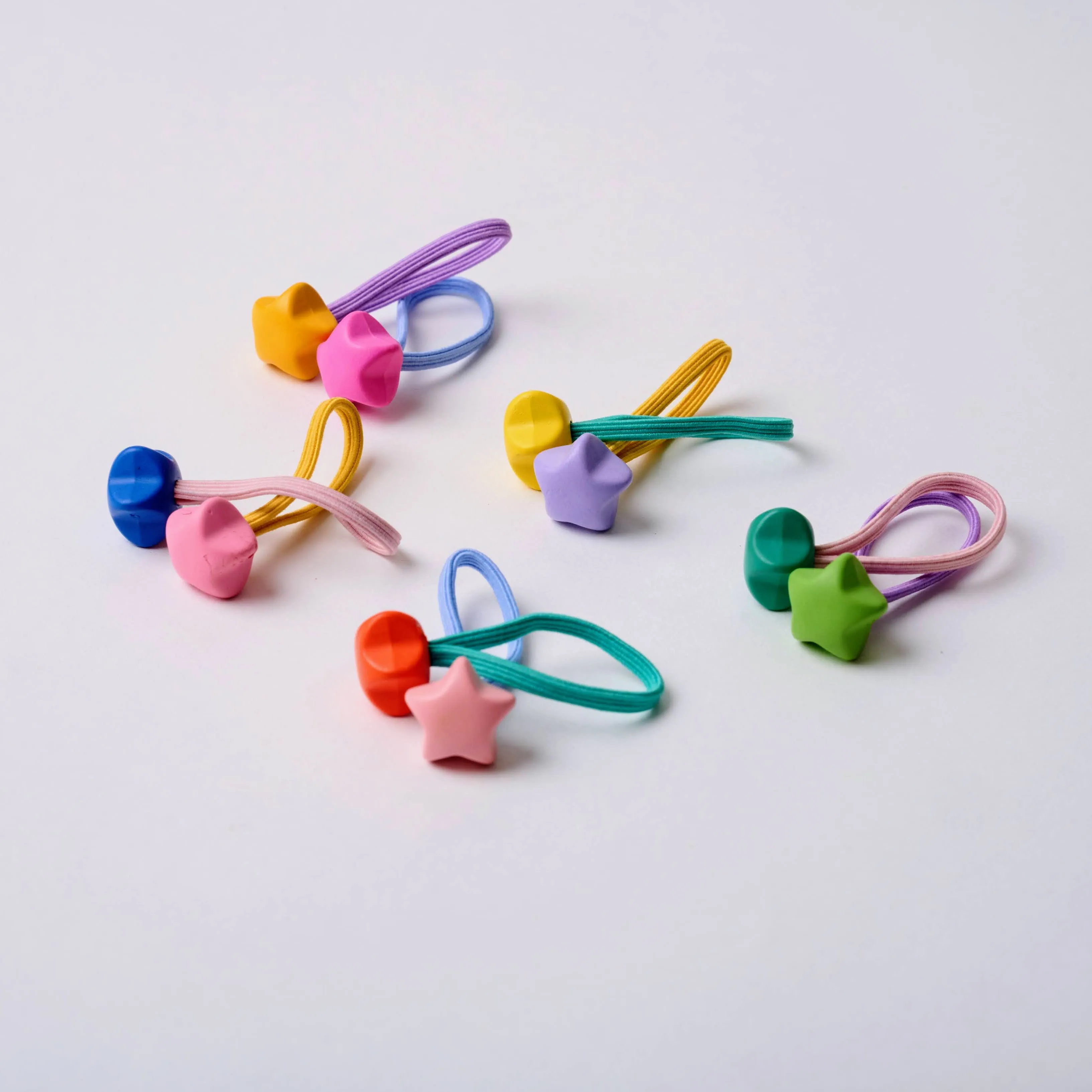 Small Hair Ties Multicolor (Set of 10)