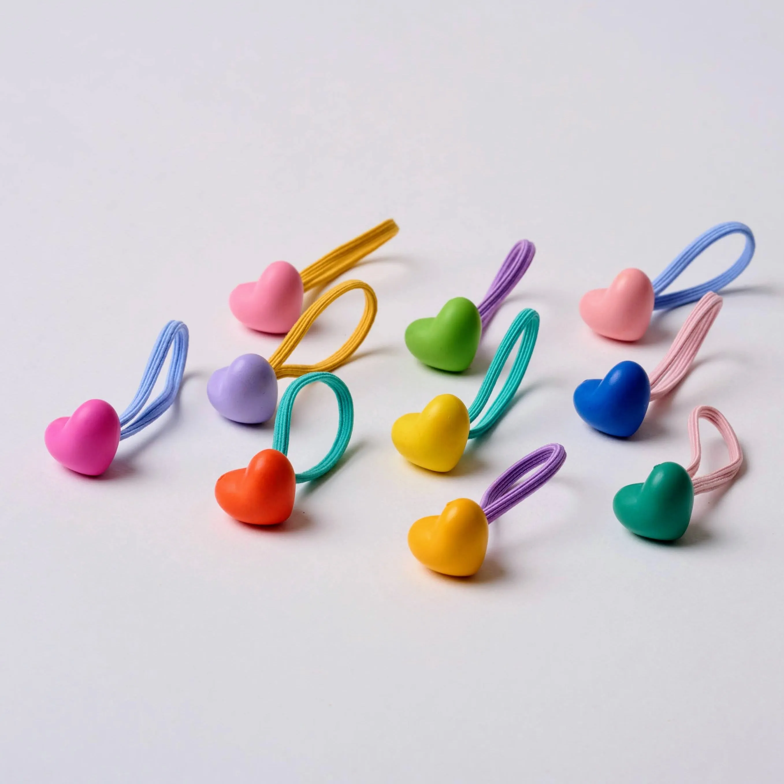 Small Hair Ties Multicolor (Set of 10)