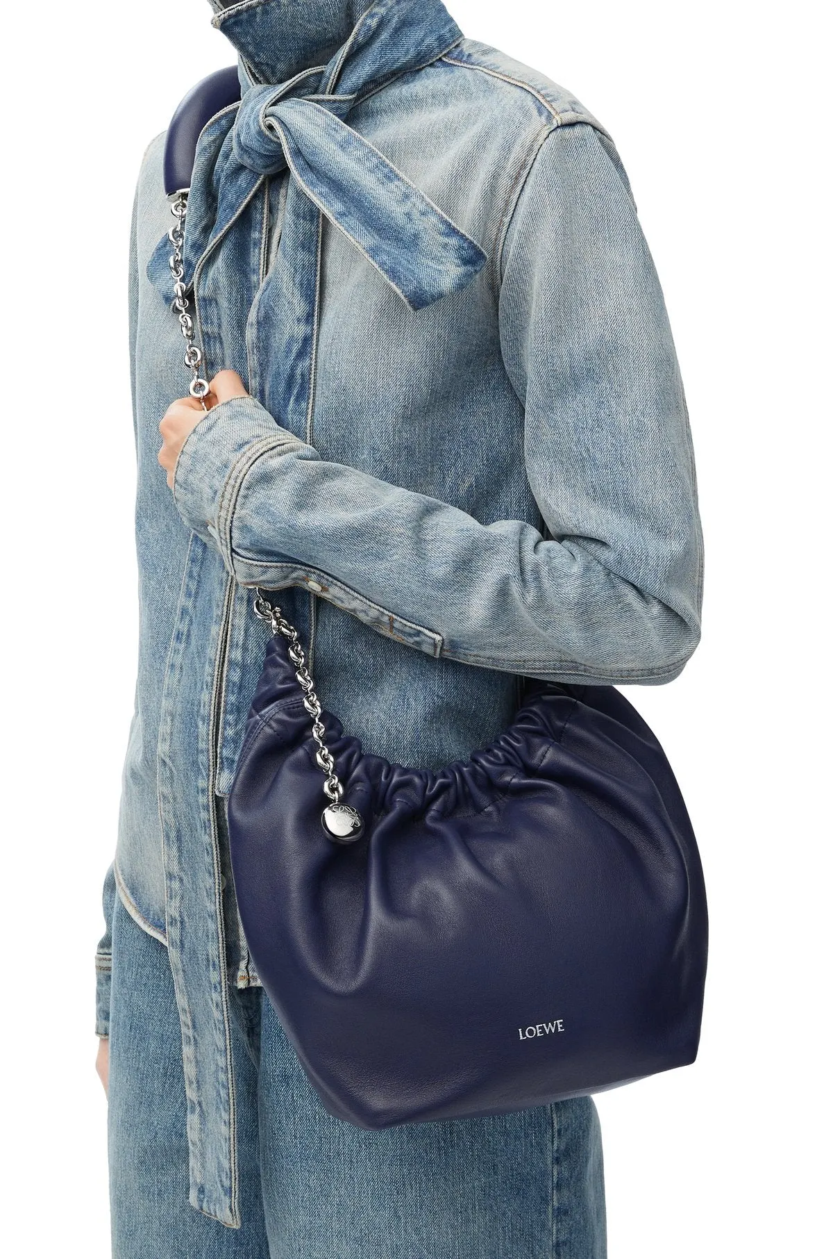 Small Squeeze Bag In Nappa Lambskin