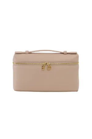 Soft Pink Gold Hardware Calfskin Extra Pocket L19