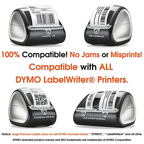 Spartan Industrial - Compatible Labels Replacement for DYMO 30256 - 2-5/16" X 4” Shipping Labels (10 Pack)