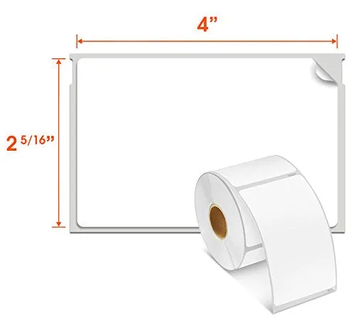 Spartan Industrial - Compatible Labels Replacement for DYMO 30256 - 2-5/16" X 4” Shipping Labels (10 Pack)
