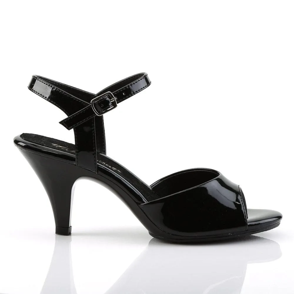 SS-BELLE-309 Sandal | Black Patent