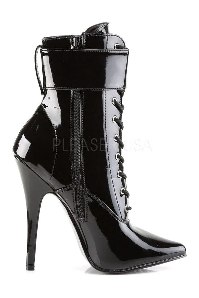 SS-DOMINA-1023 Ankle Boot | Black Patent