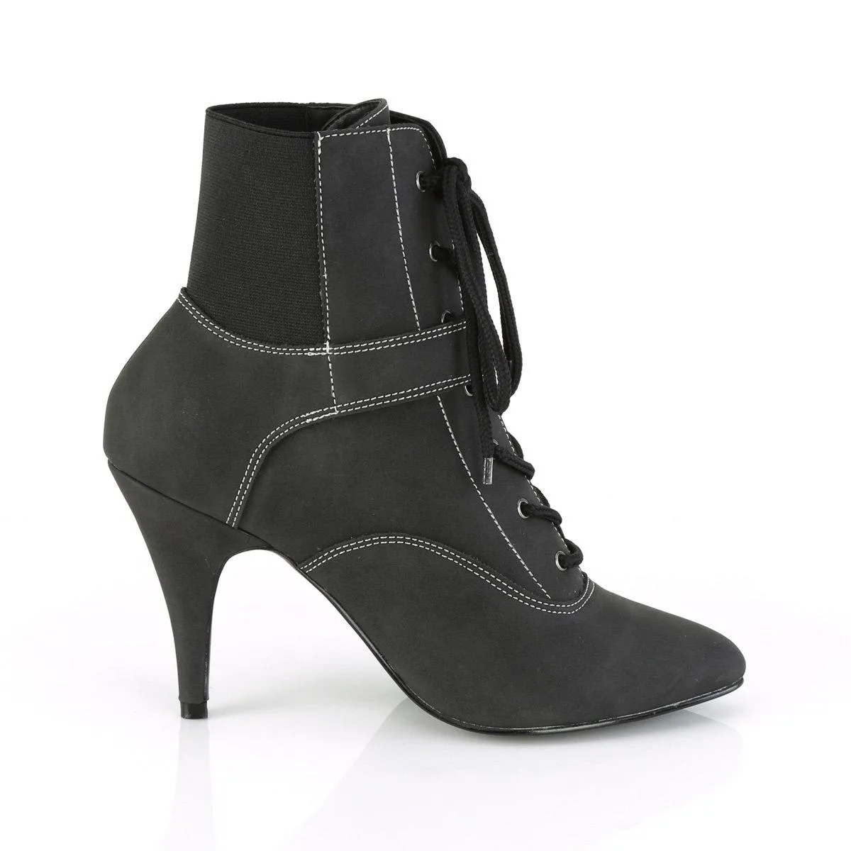 SS-DREAM-1022 Ankle Boot | Black Faux Leather