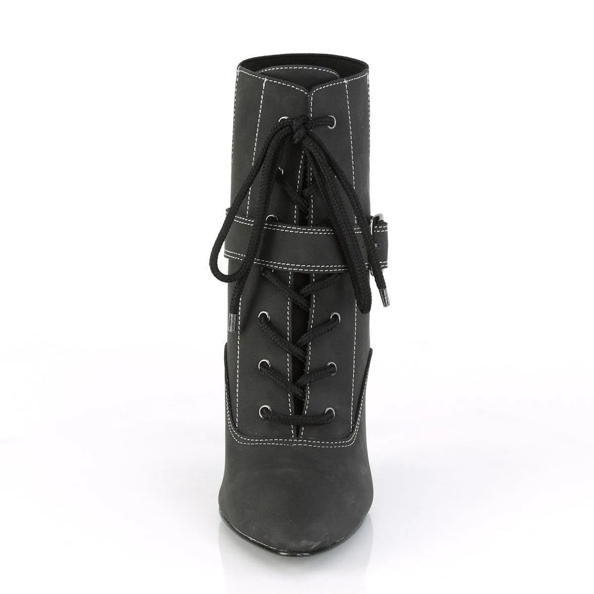 SS-DREAM-1022 Ankle Boot | Black Faux Leather