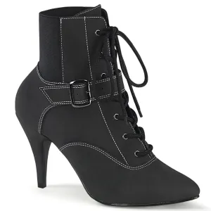 SS-DREAM-1022 Ankle Boot | Black Faux Leather