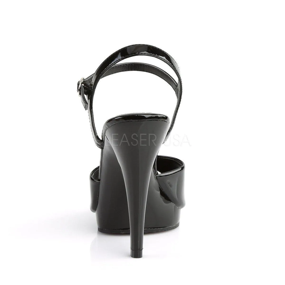 SS-FLAIR-409 Sandal | Black Patent