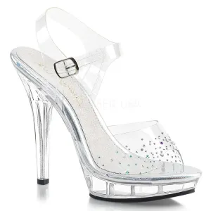SS-Lip-108Sd Sandal | Clear Vinyl
