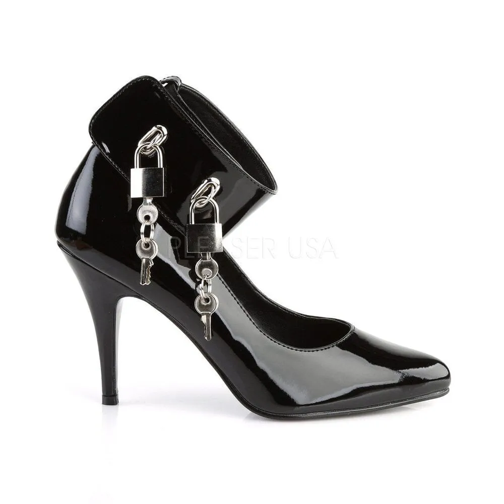 SS-VANITY-434 Pump  | Black Patent