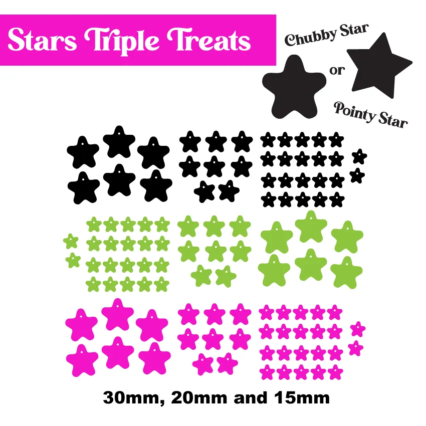 Star Assortment - Triple Treat Set!