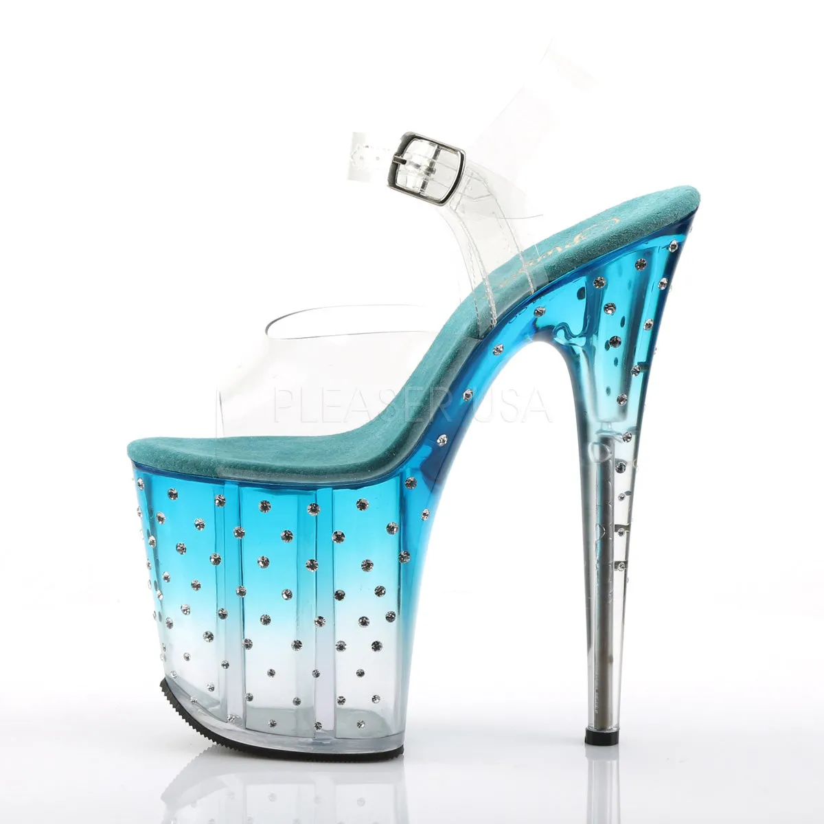 STARDUST-808T  Clear/Teal-Clear