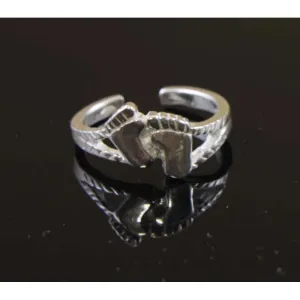 Sterling Silver Feet Toe Ring