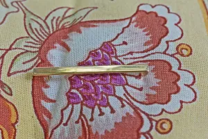 Stock Pin  or Bar Pin Vintage 14 kt Yellow Gold