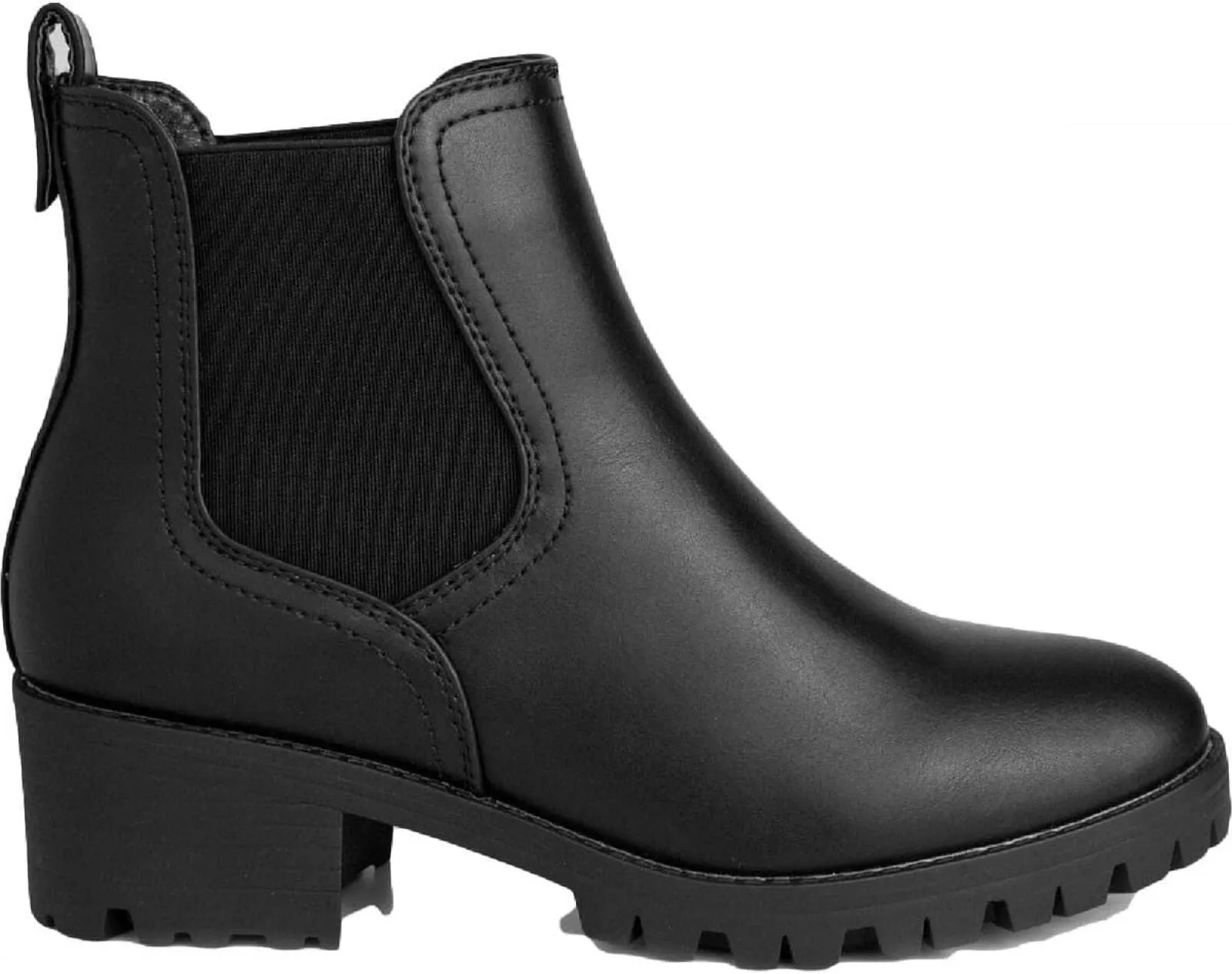 Sugar Women's Kelce Mid Calf Chunky Heel Boots SGR-KELCE Kelce Black / Gold 9M