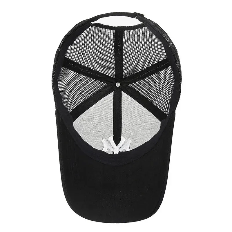 Summer Unisex Baseball Caps - Breathable Mesh Snapback Hats for Men and Women, Casual Sport Caps