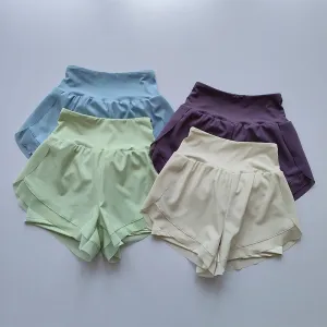 Summer Women's 2-in-1 Sports Shorts – Mesh, Quick-Dry Yoga Shorts, Breathable High-Waist Fitness and Running Shorts (2024)